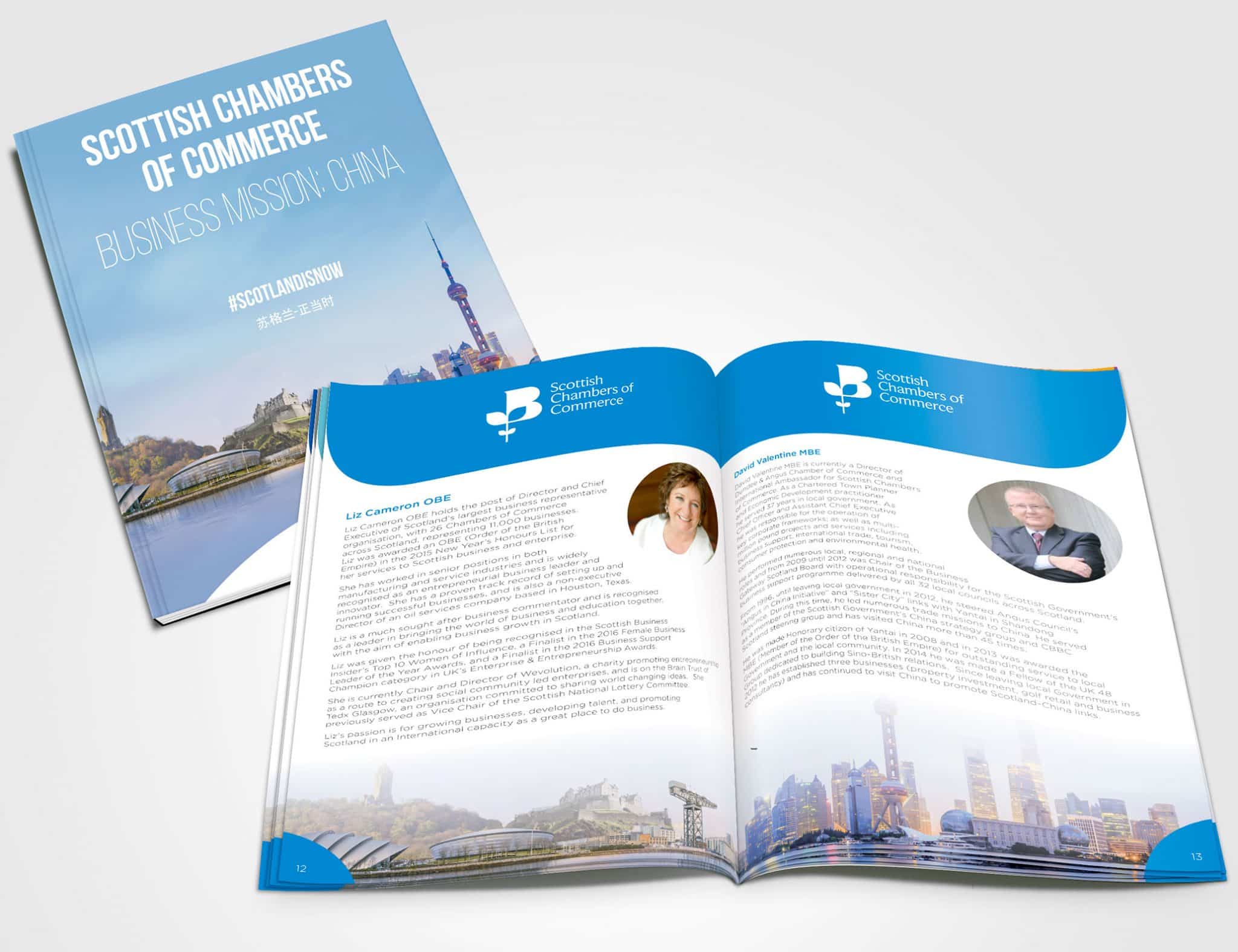 Scottish Chambers Brochure Design